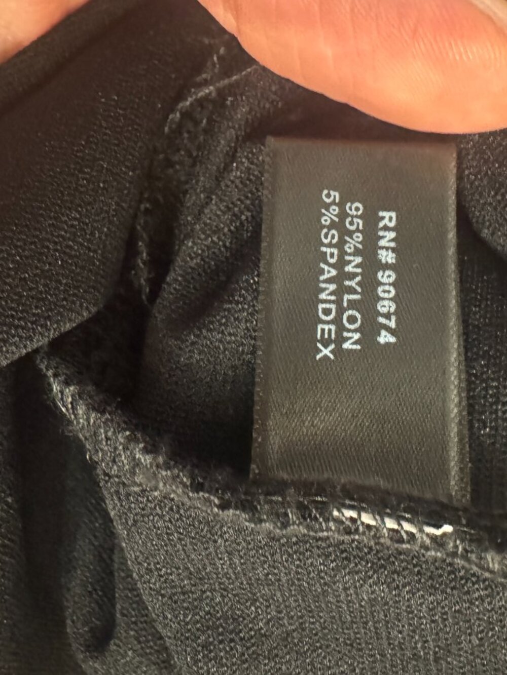 Boston Proper Beyond Travel Cold Shoulder Black Top Gold Zip S - Picture 6 of 7